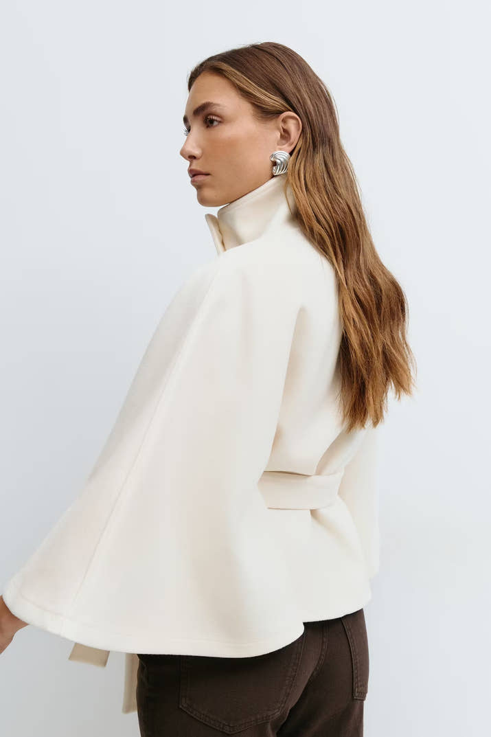 Gürtelcape Jacke