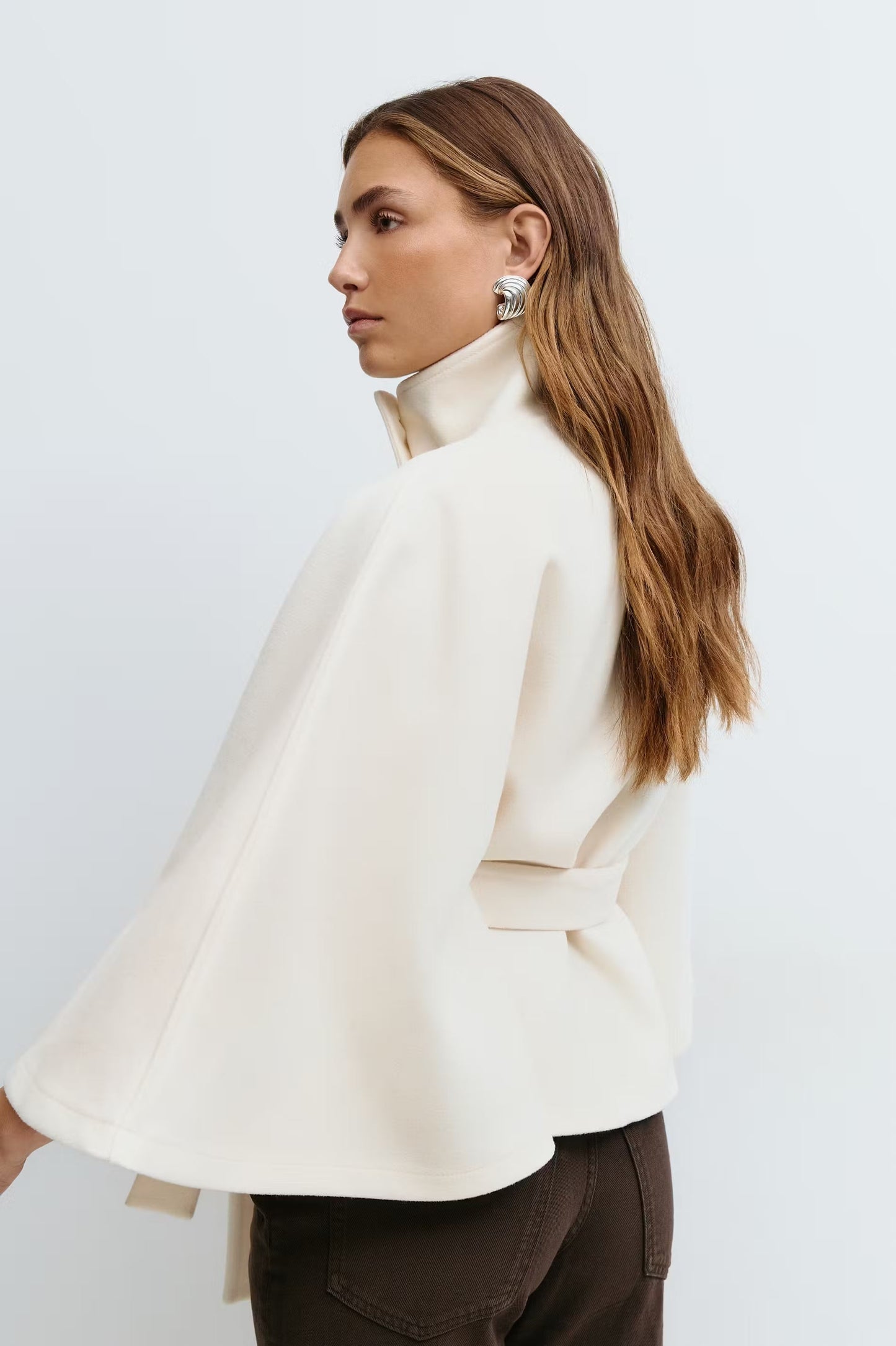 Gürtelcape Jacke