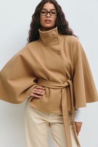 Gürtelcape Jacke
