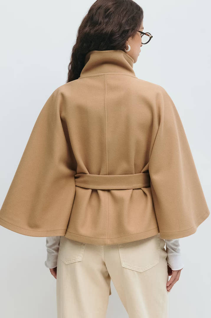 Gürtelcape Jacke
