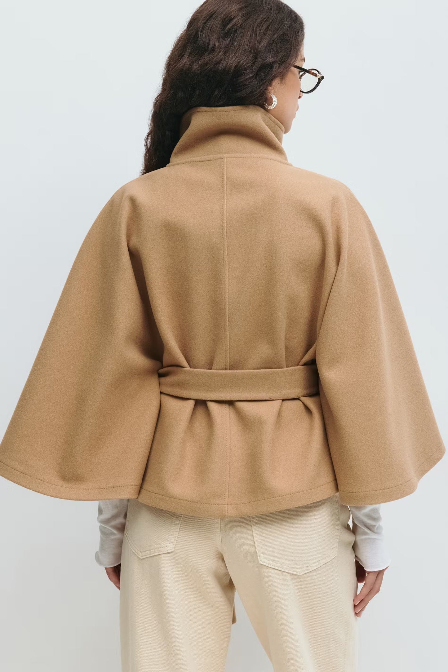 Gürtelcape Jacke