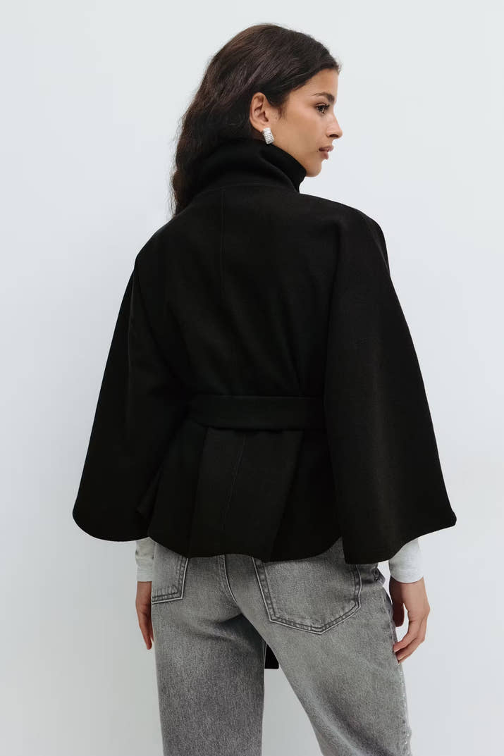 Gürtelcape Jacke
