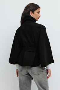 Gürtelcape Jacke