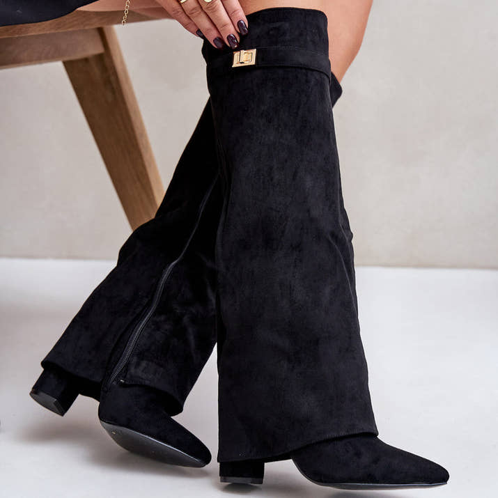 Wildleder High Boots