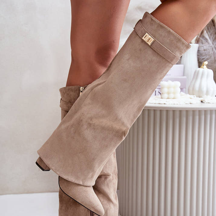 Wildleder High Boots