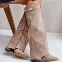 Wildleder High Boots
