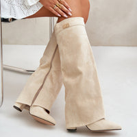 Wildleder High Boots